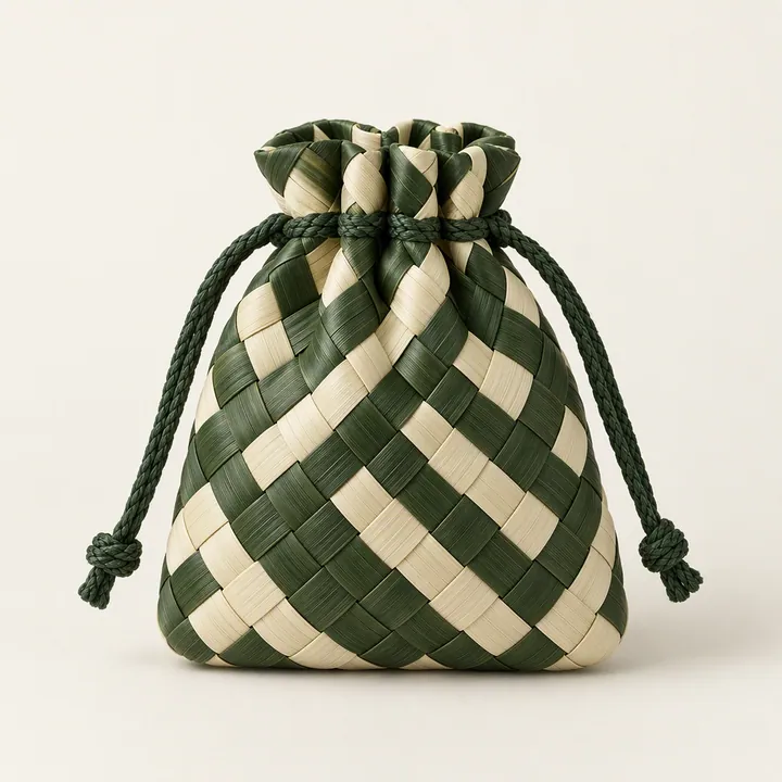 Mini Woven Pouch