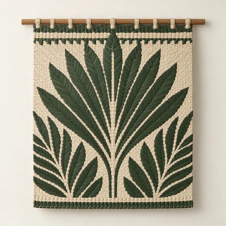 Palm Leaf Wall Hanging